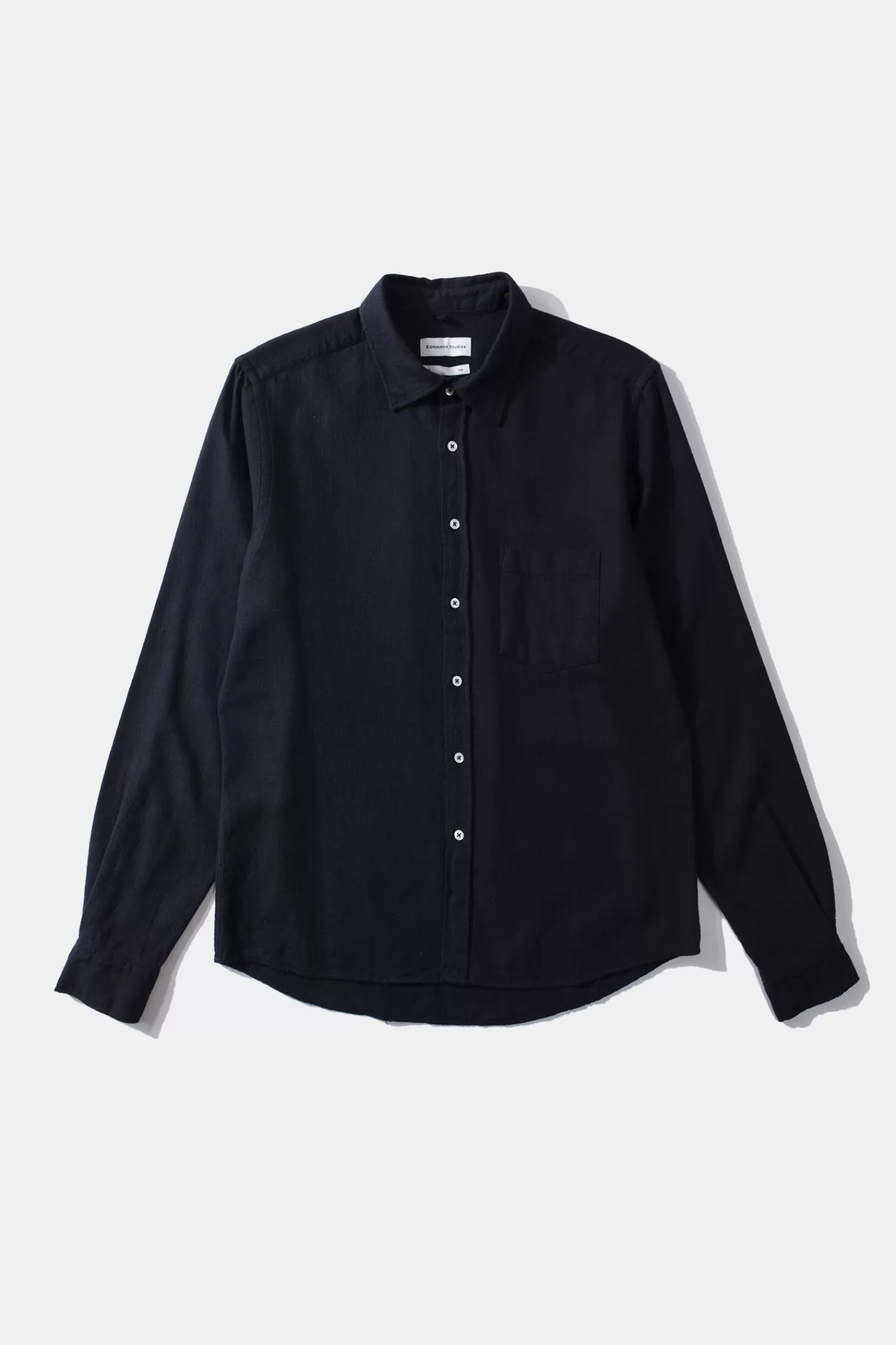 Shirts | Edmmond Studios Adam Shirt Plain Navy