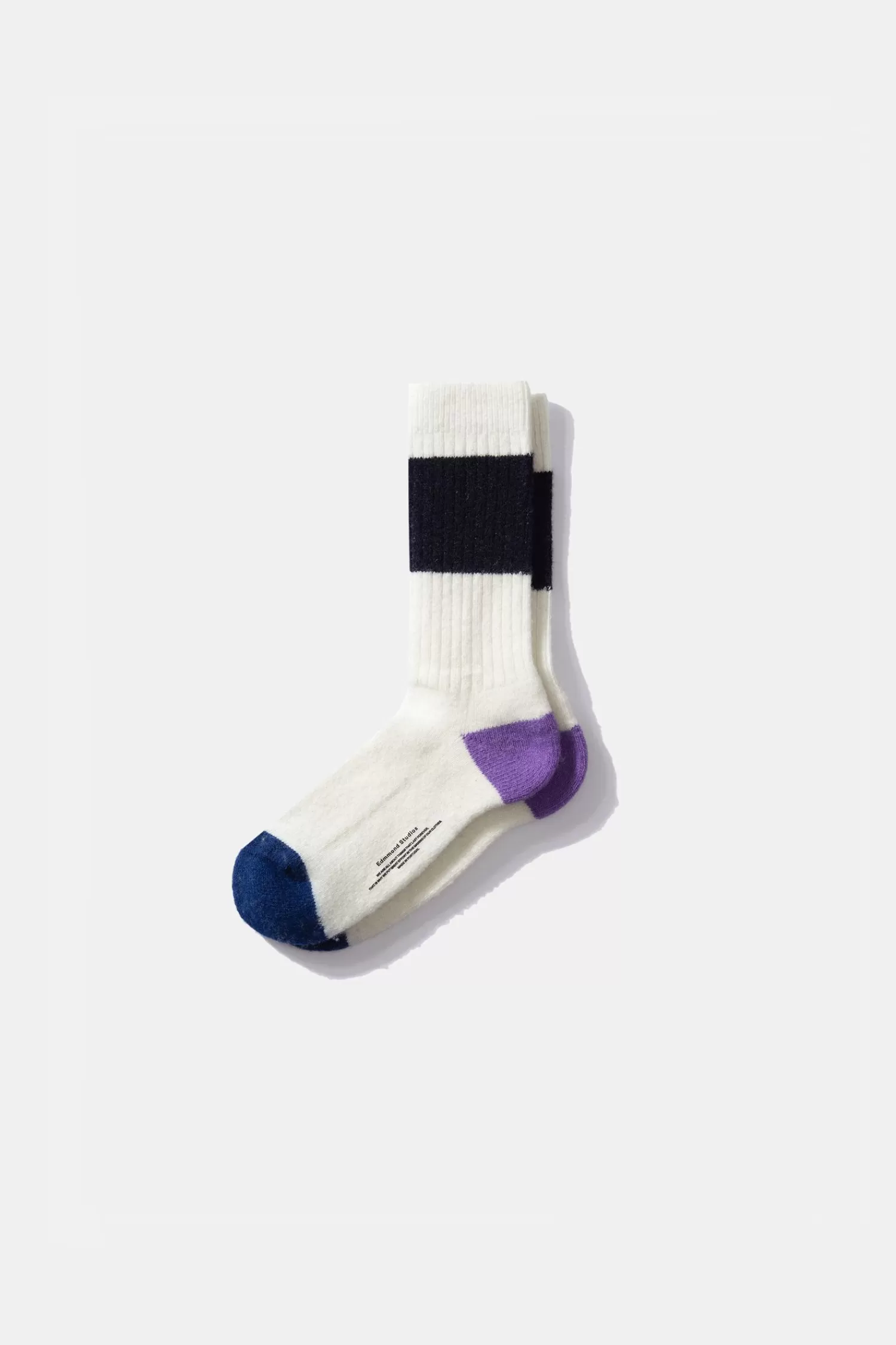 Accessories | Edmmond Studios Archer Socks Plain Off White