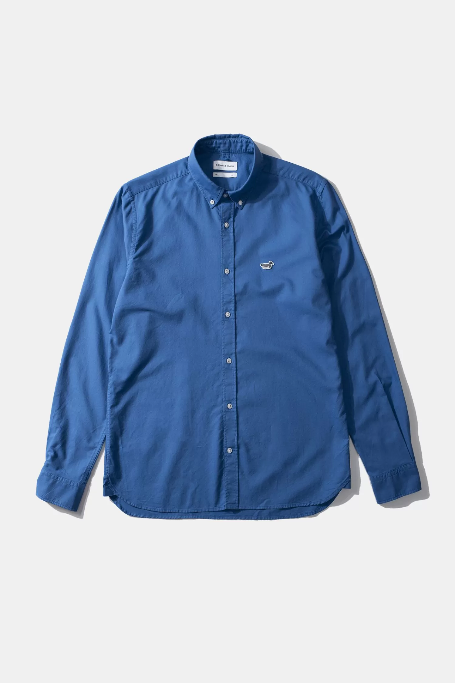 Shirts | Edmmond Studios Bd Shirt Duck Edition Oxford Ns Plain Blue