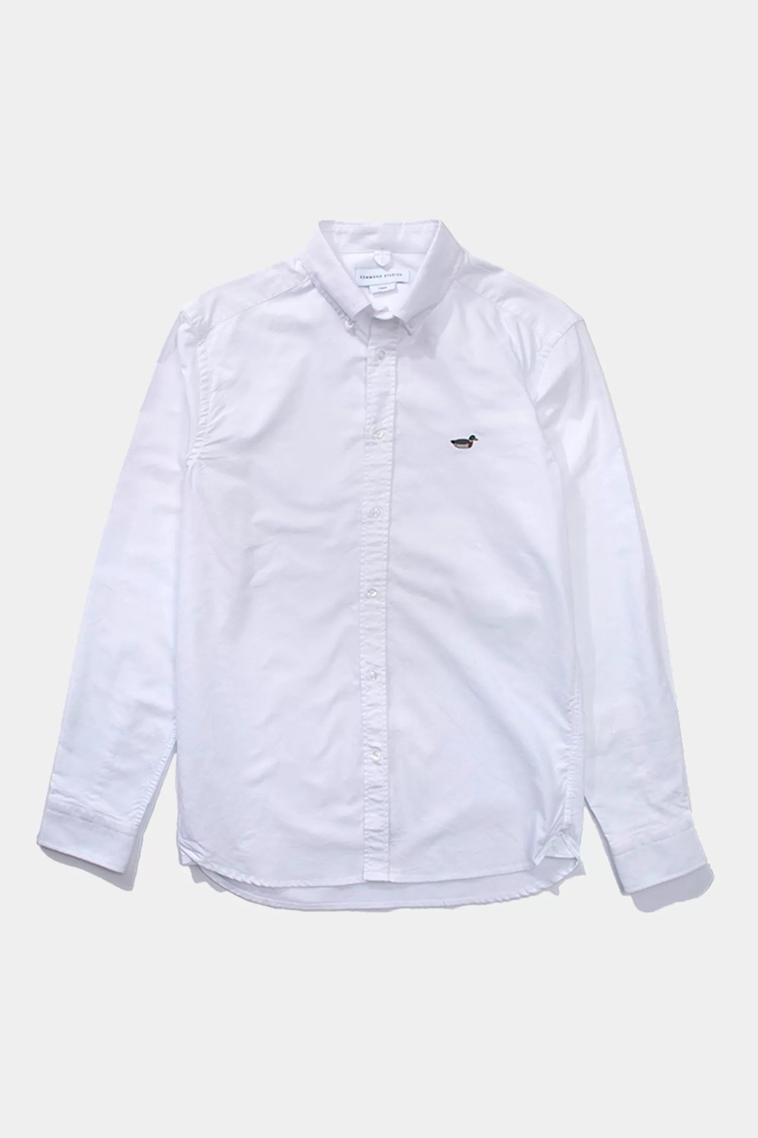 Shirts | Edmmond Studios Bd Shirt Duck Patch Plain White