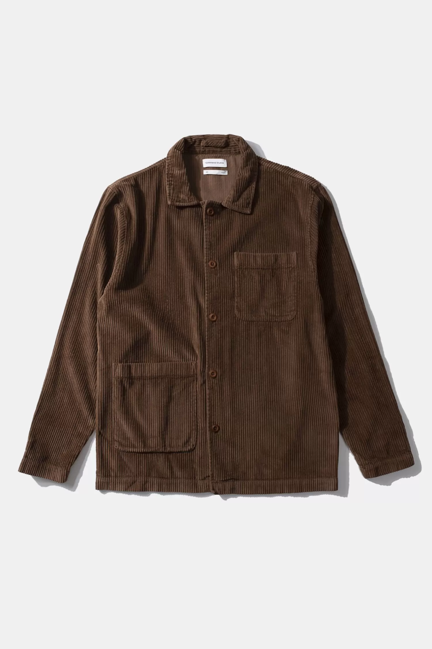 Outerwear | Edmmond Studios Bline Jacket Cord Plain Brown