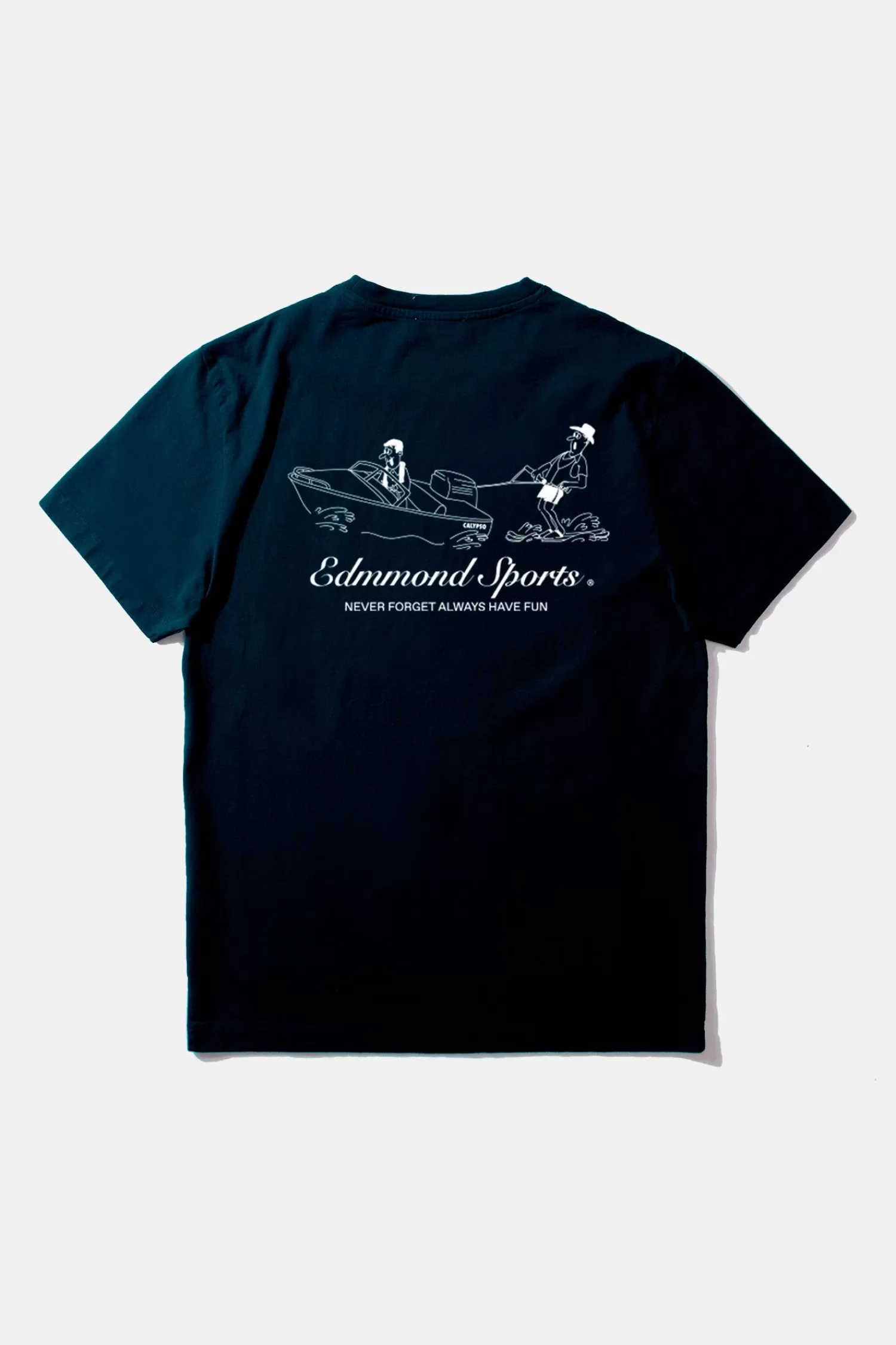 T-Shirts | Edmmond Studios Calypso Ii Plain Navy