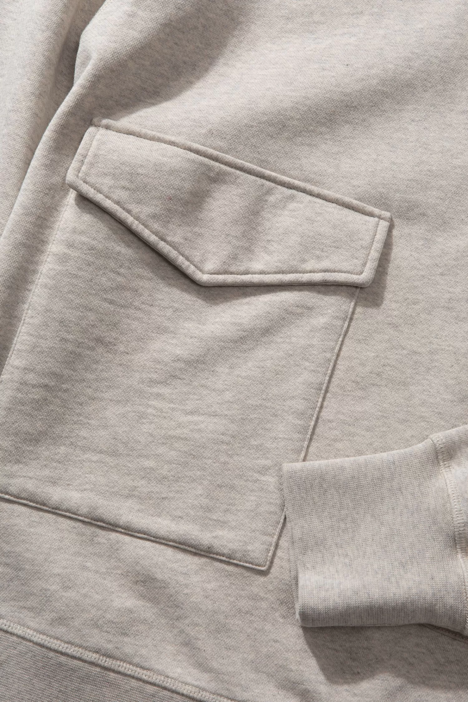 Sweatshirts | Edmmond Studios Collins Plain Light Grey Melange