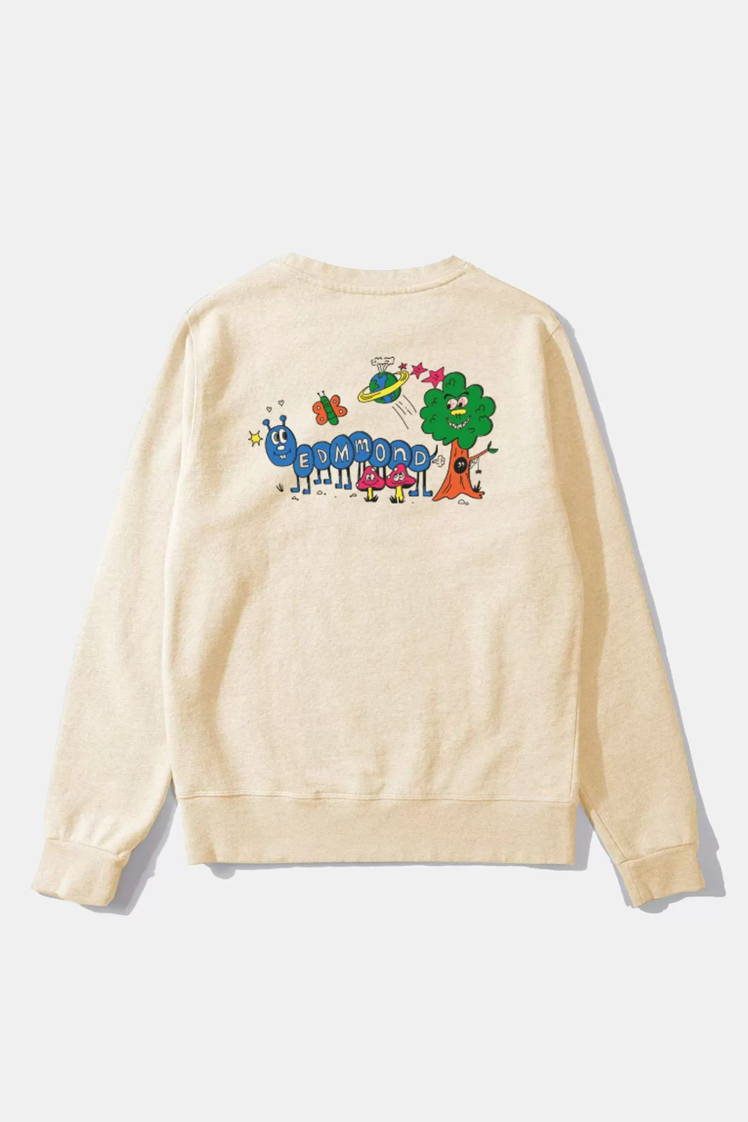 Sweatshirts | Edmmond Studios Critter Sw Plain Beige