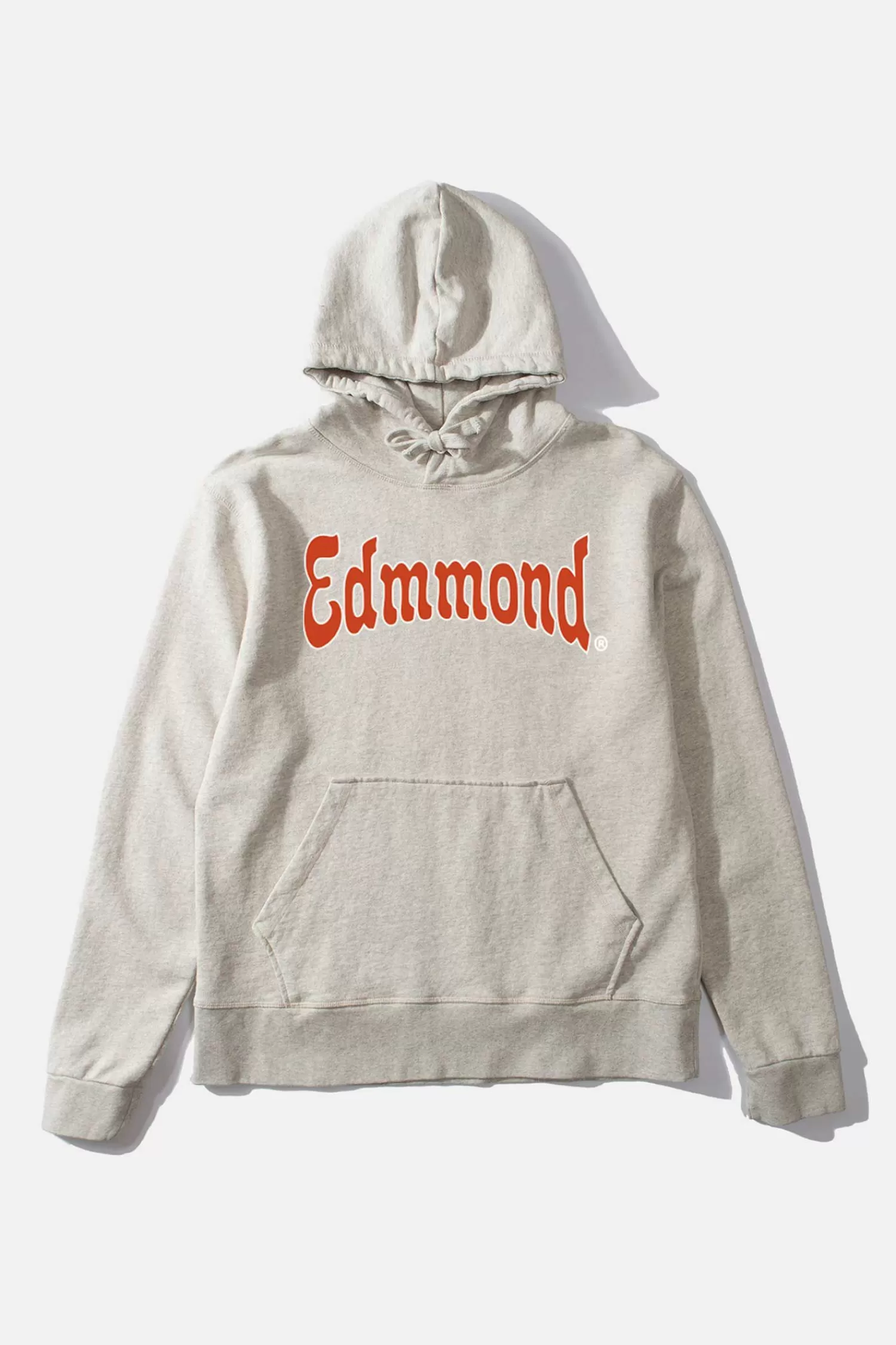 Sweatshirts | Edmmond Studios Curly Hoodie Plain Grey Melange