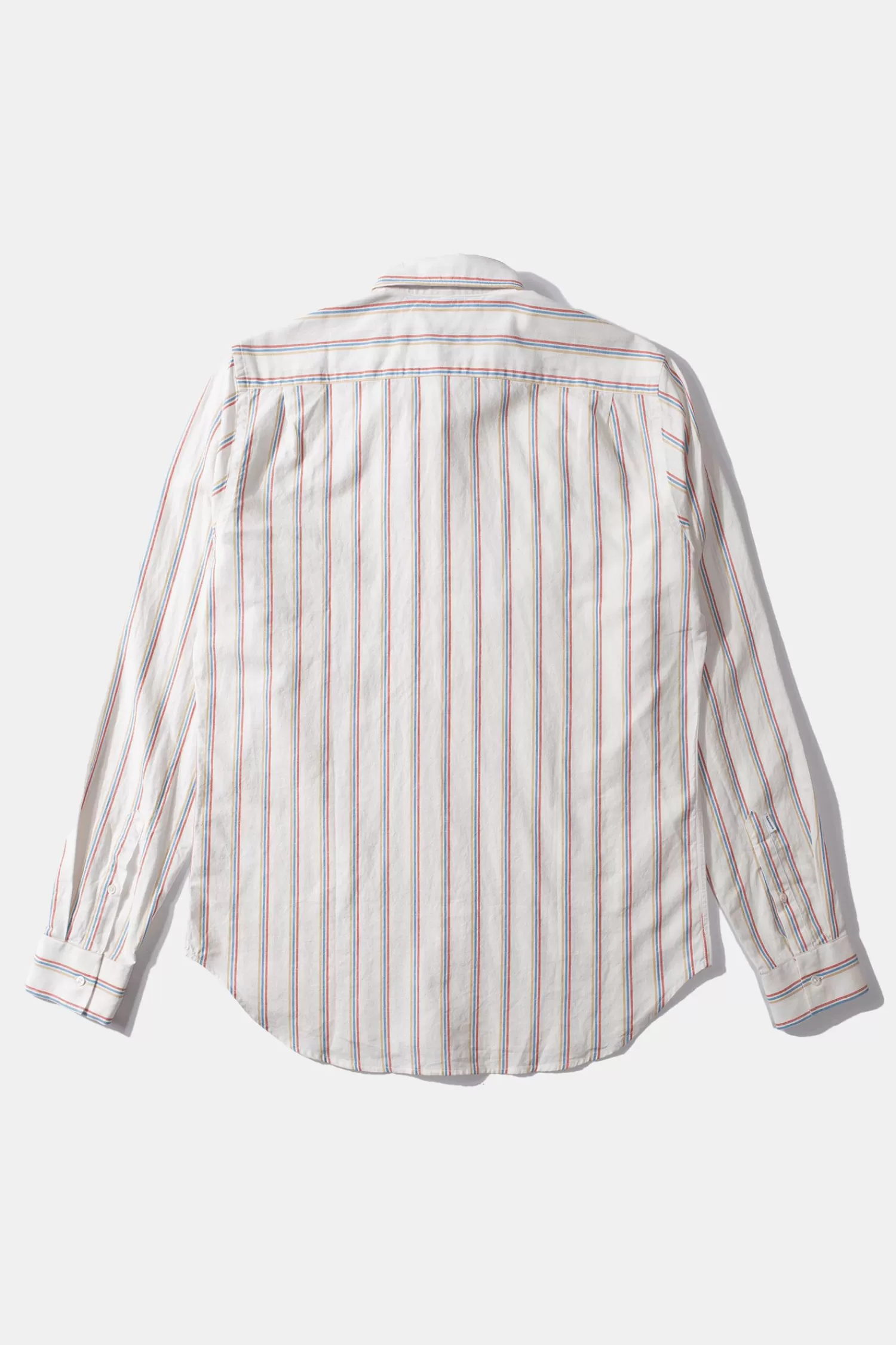 Shirts | Edmmond Studios Day Shirt Stripes Plain Off White