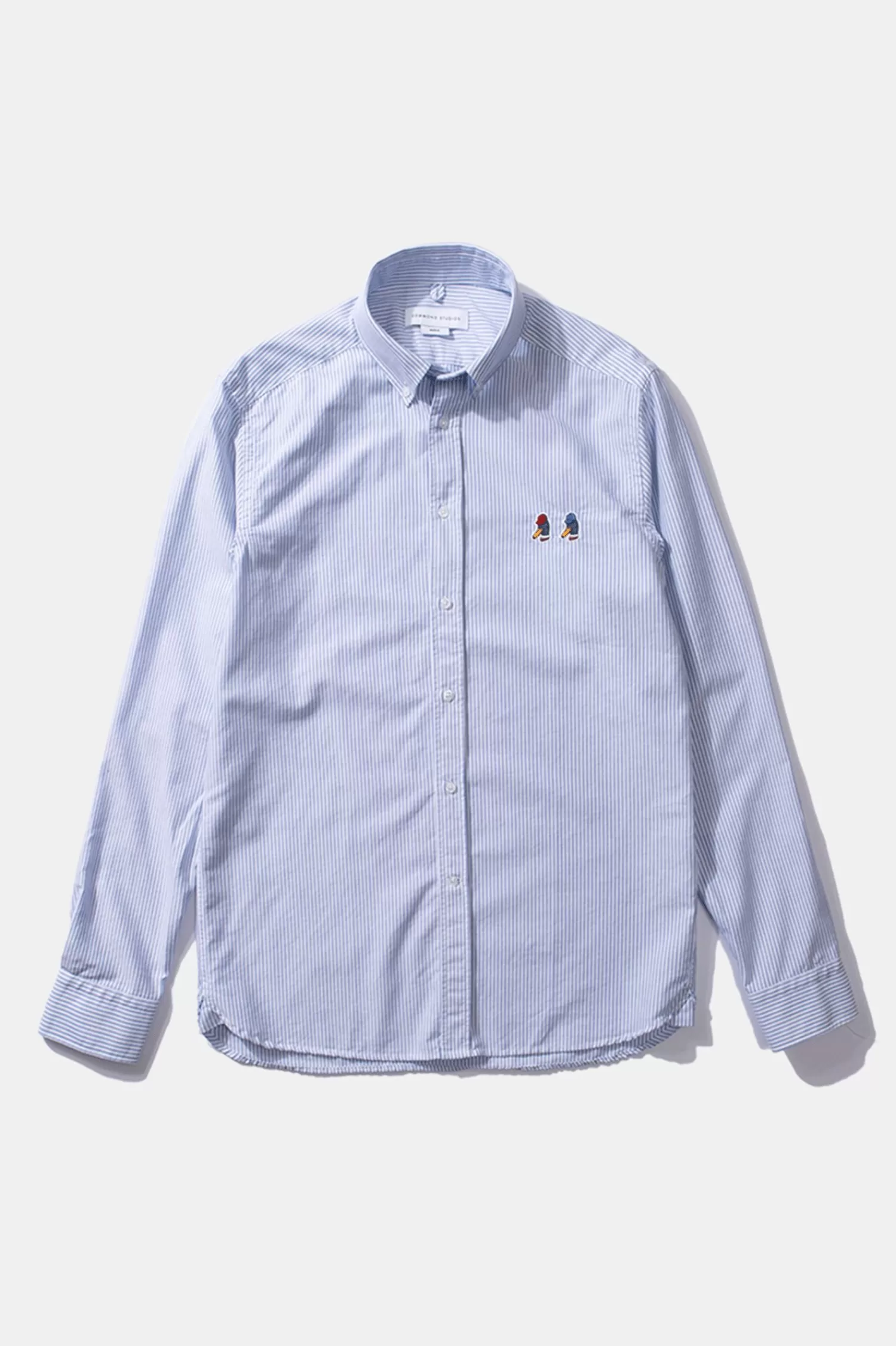 Shirts | Edmmond Studios Duck Vertical Plain Light Blue