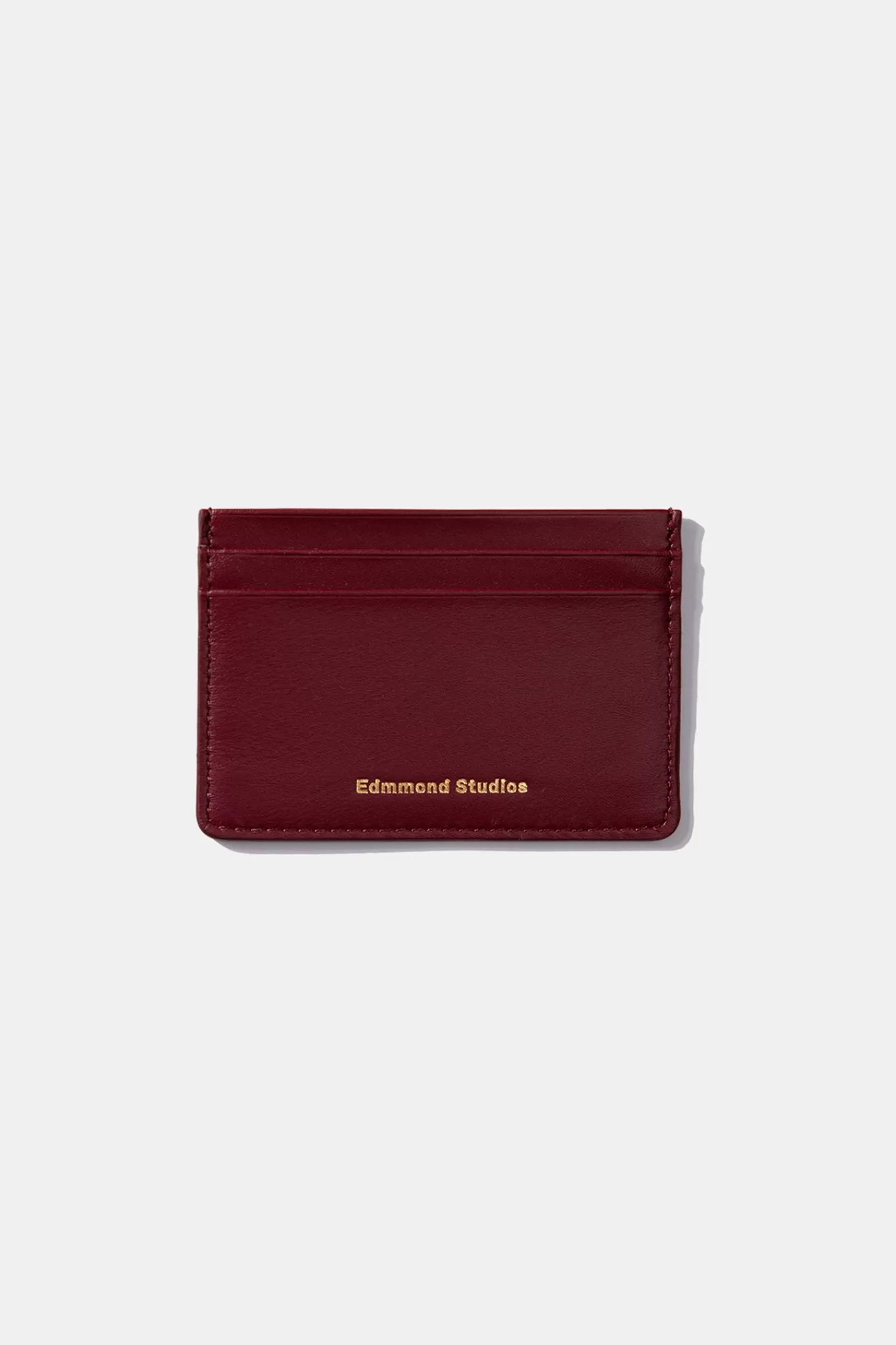 Accessories | Edmmond Studios Fold Card Holder Plain Bordeaux