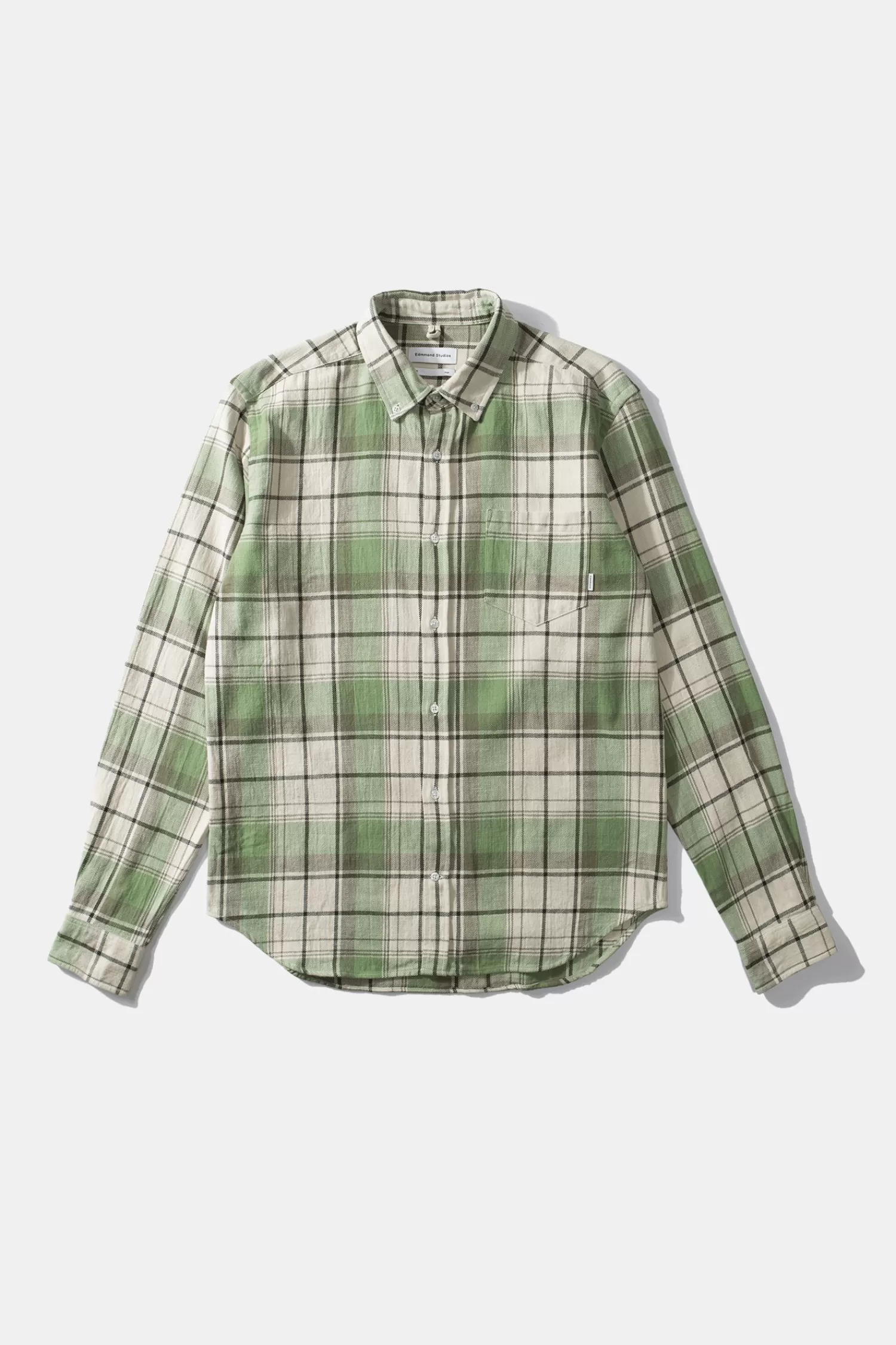 Shirts | Edmmond Studios Glober Shirt Plain Green