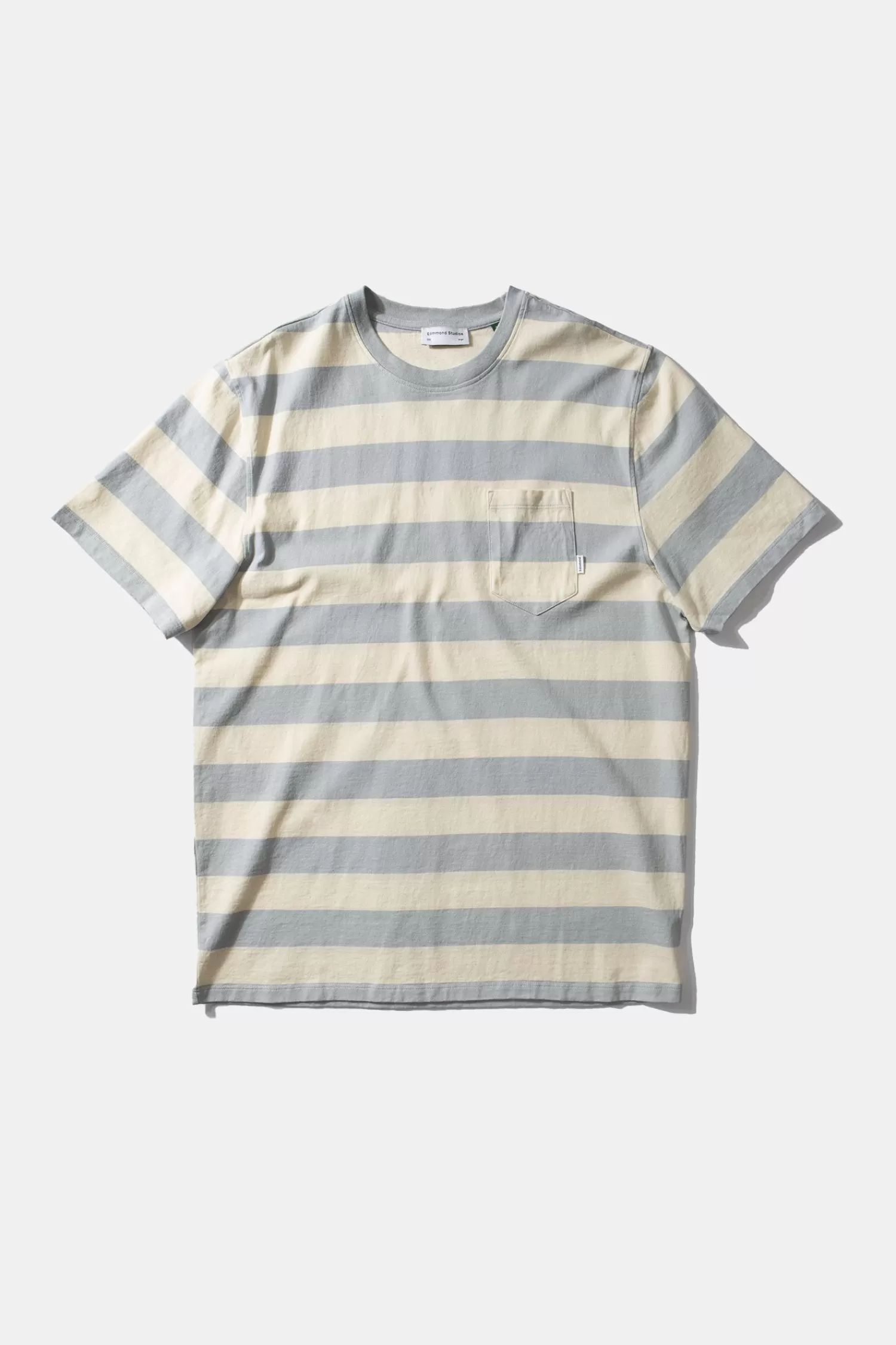 T-Shirts | Edmmond Studios Harold Stripes Plain Grey