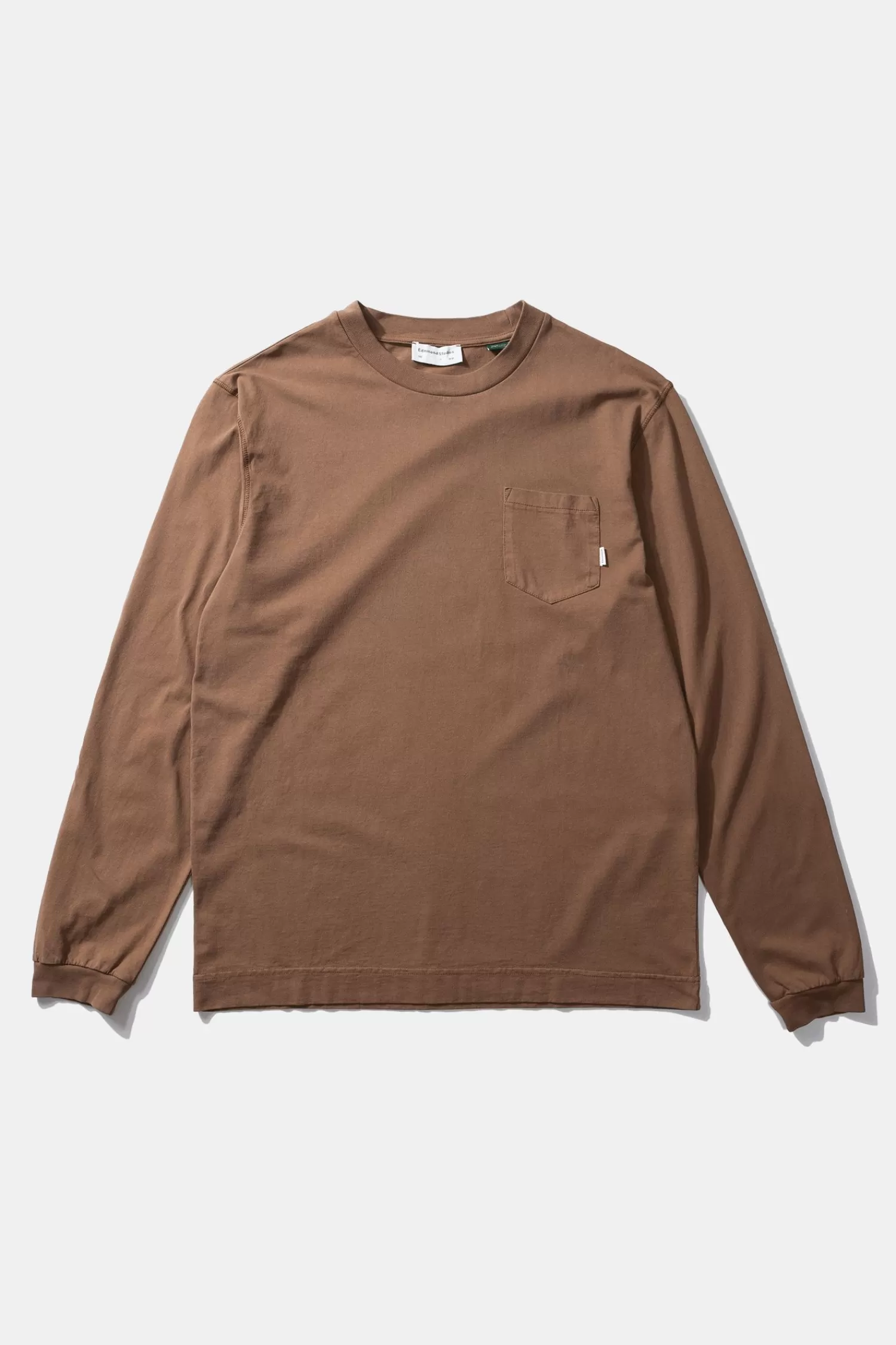 T-Shirts | Edmmond Studios Hugo Ls Plain Brown