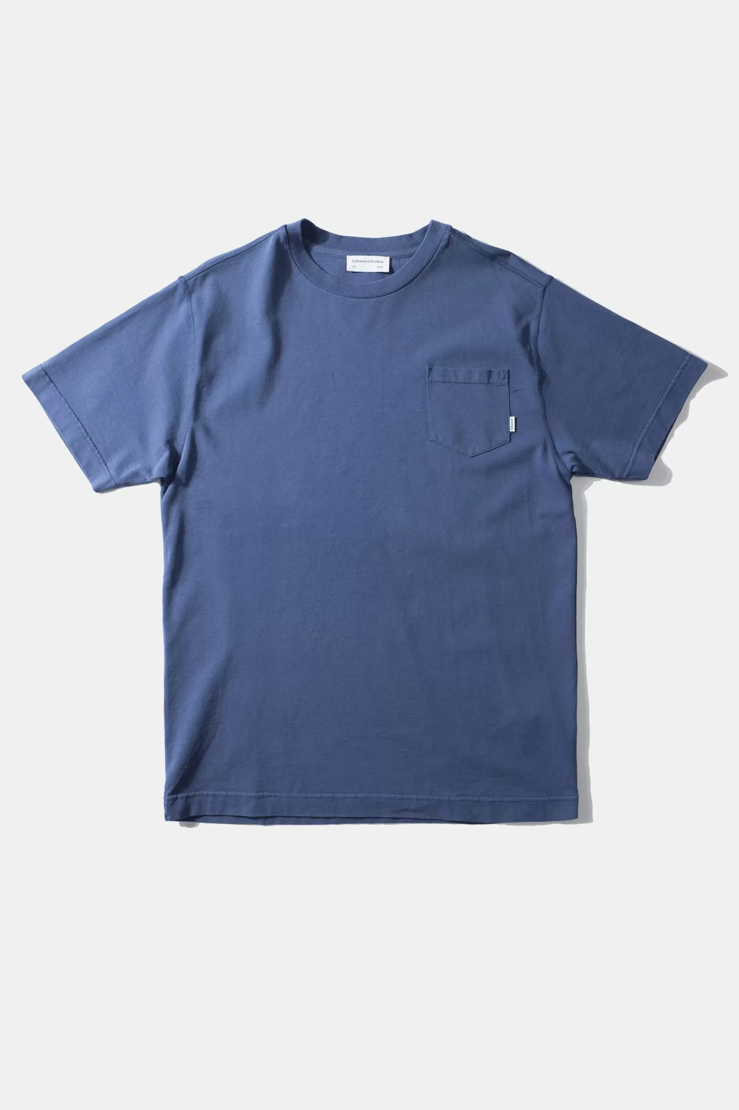 T-Shirts | Edmmond Studios Hugo Tee Plain Blue