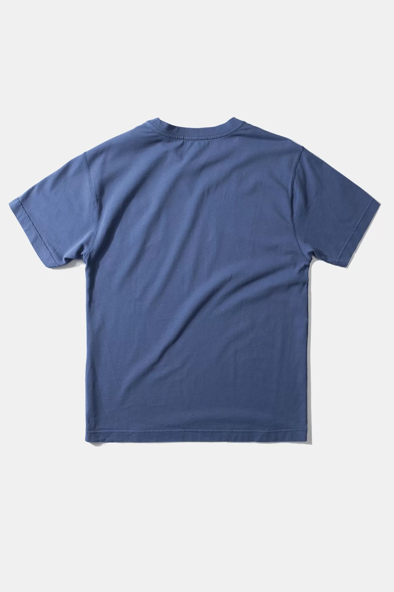 T-Shirts | Edmmond Studios Hugo Tee Plain Blue