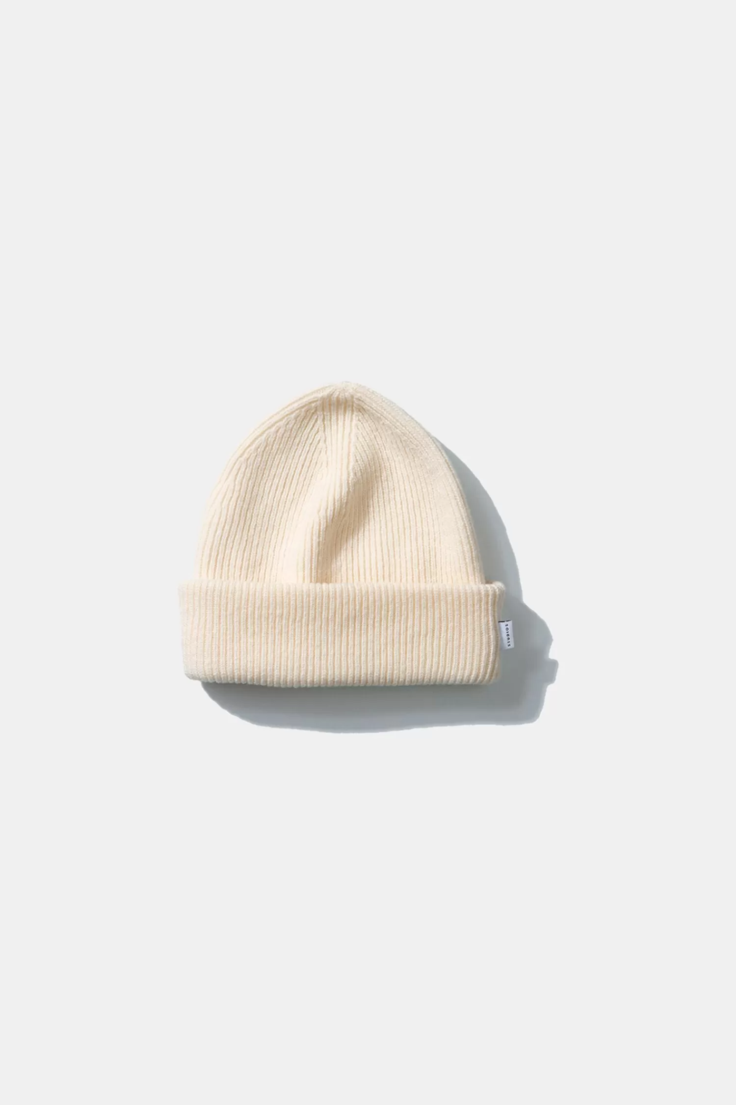 Accessories | Edmmond Studios Knit Beanie Plain Beige