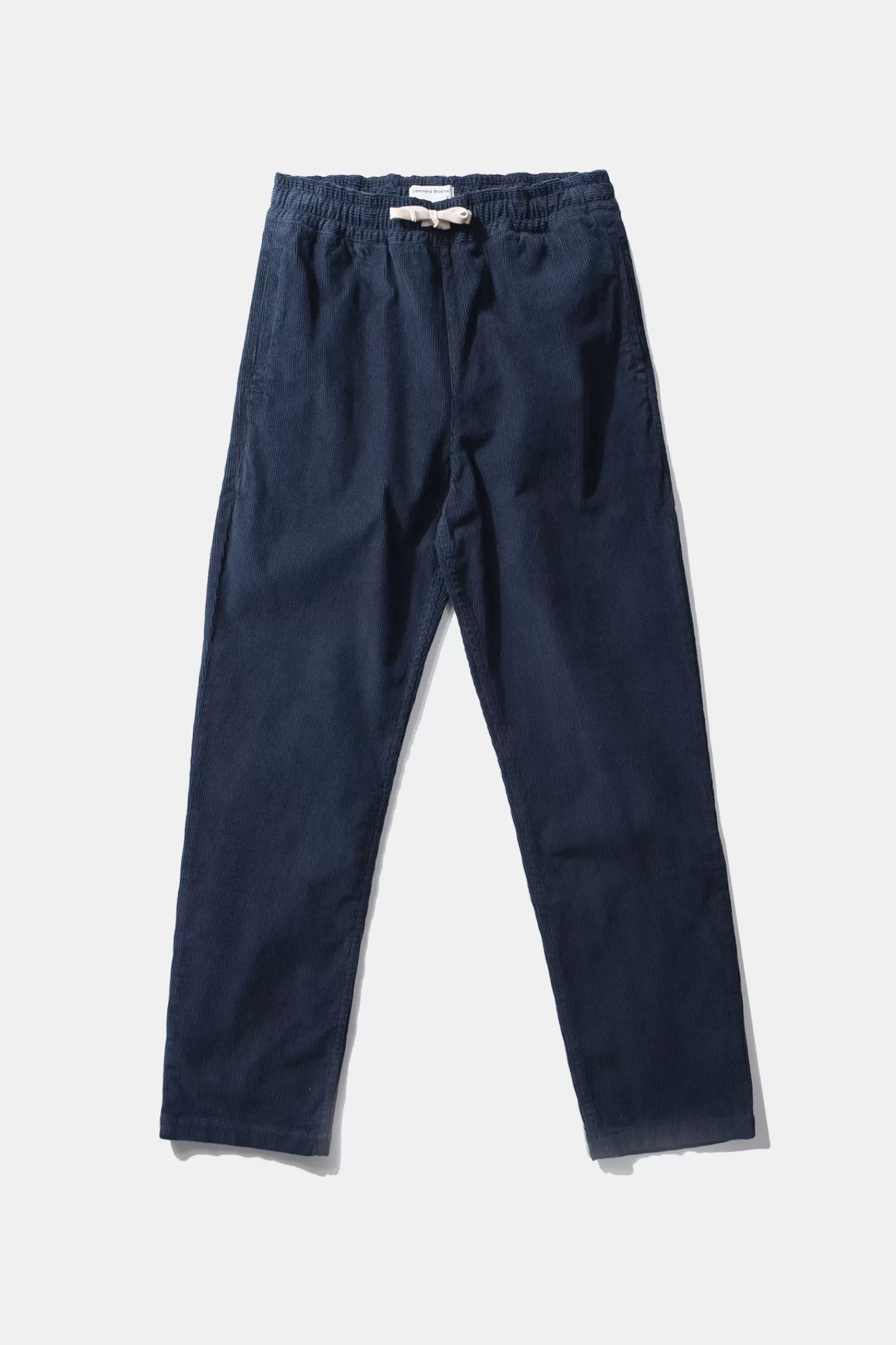 Trousers | Edmmond Studios Marvin Pants Cord Plain Navy