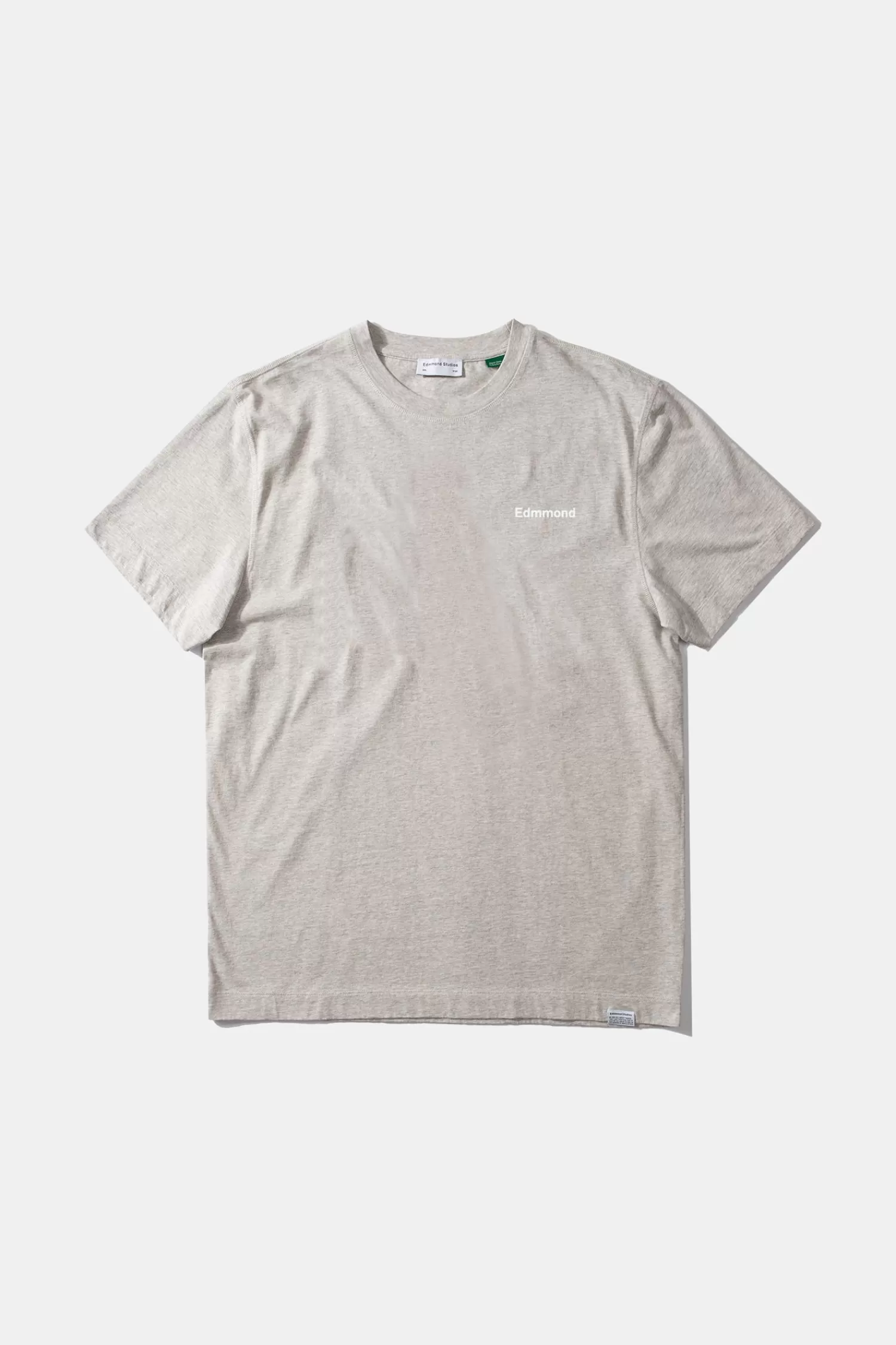 T-Shirts | Edmmond Studios Mini Logo Plain Grey Melange