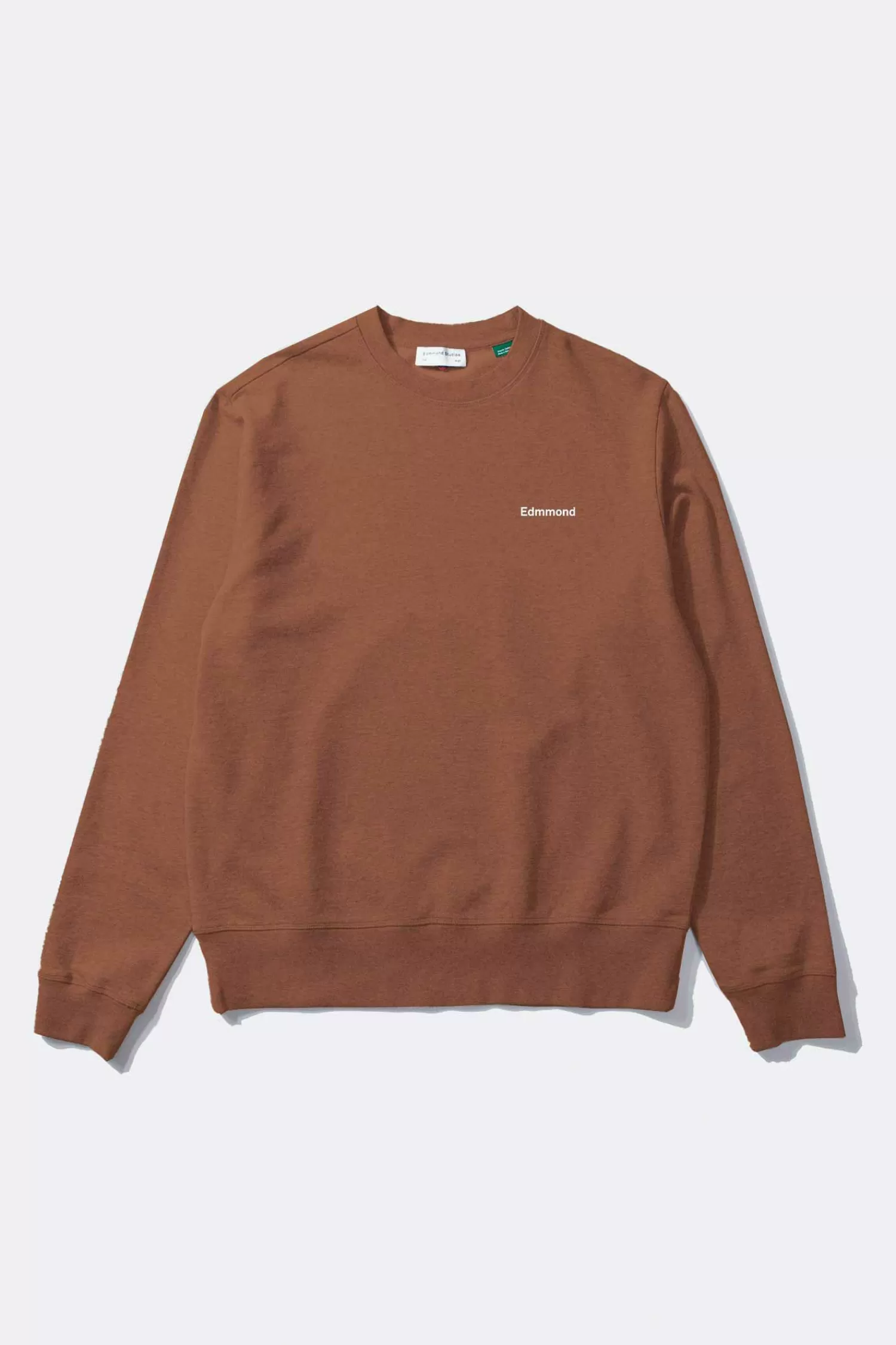 Sweatshirts | Edmmond Studios Mini Logo Sw Plain Brown