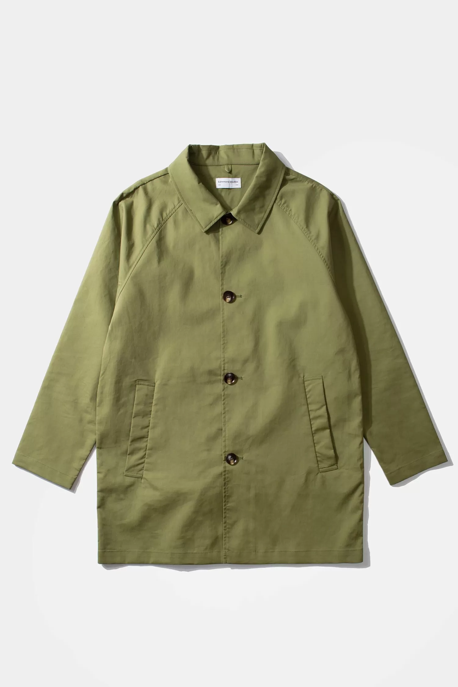 Outerwear | Edmmond Studios Morning Coat Plain Olive