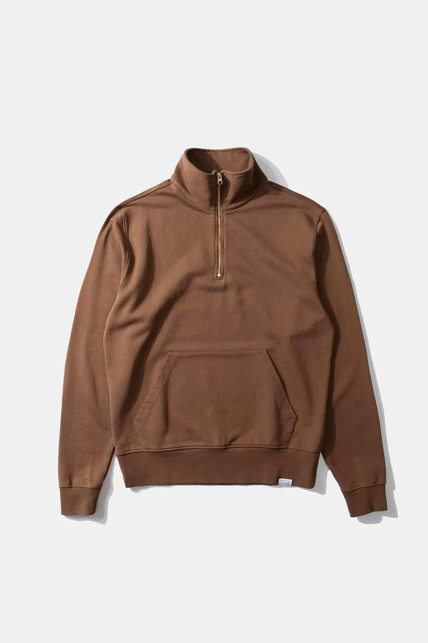 Sweatshirts | Edmmond Studios Page Zip Plain Brown