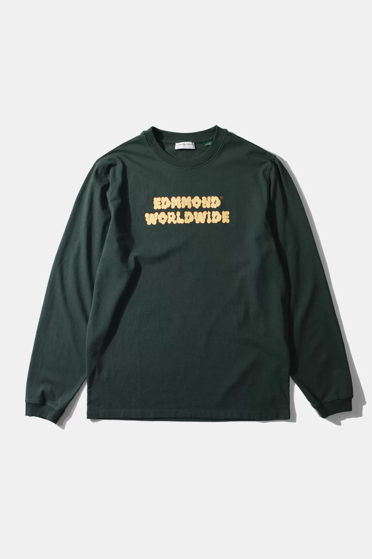 T-Shirts | Edmmond Studios Puff Ls Plain Dk Green