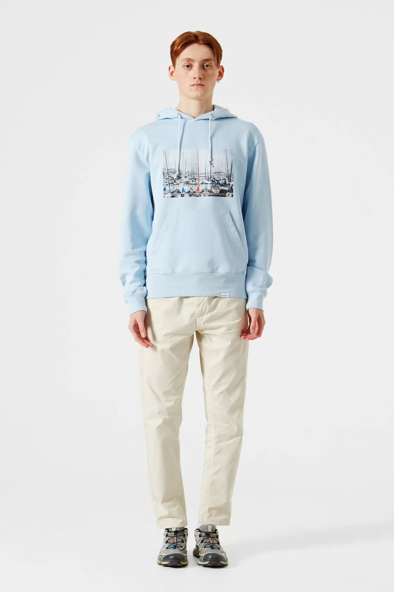 Sweatshirts | Edmmond Studios Quay Plain Light Blue