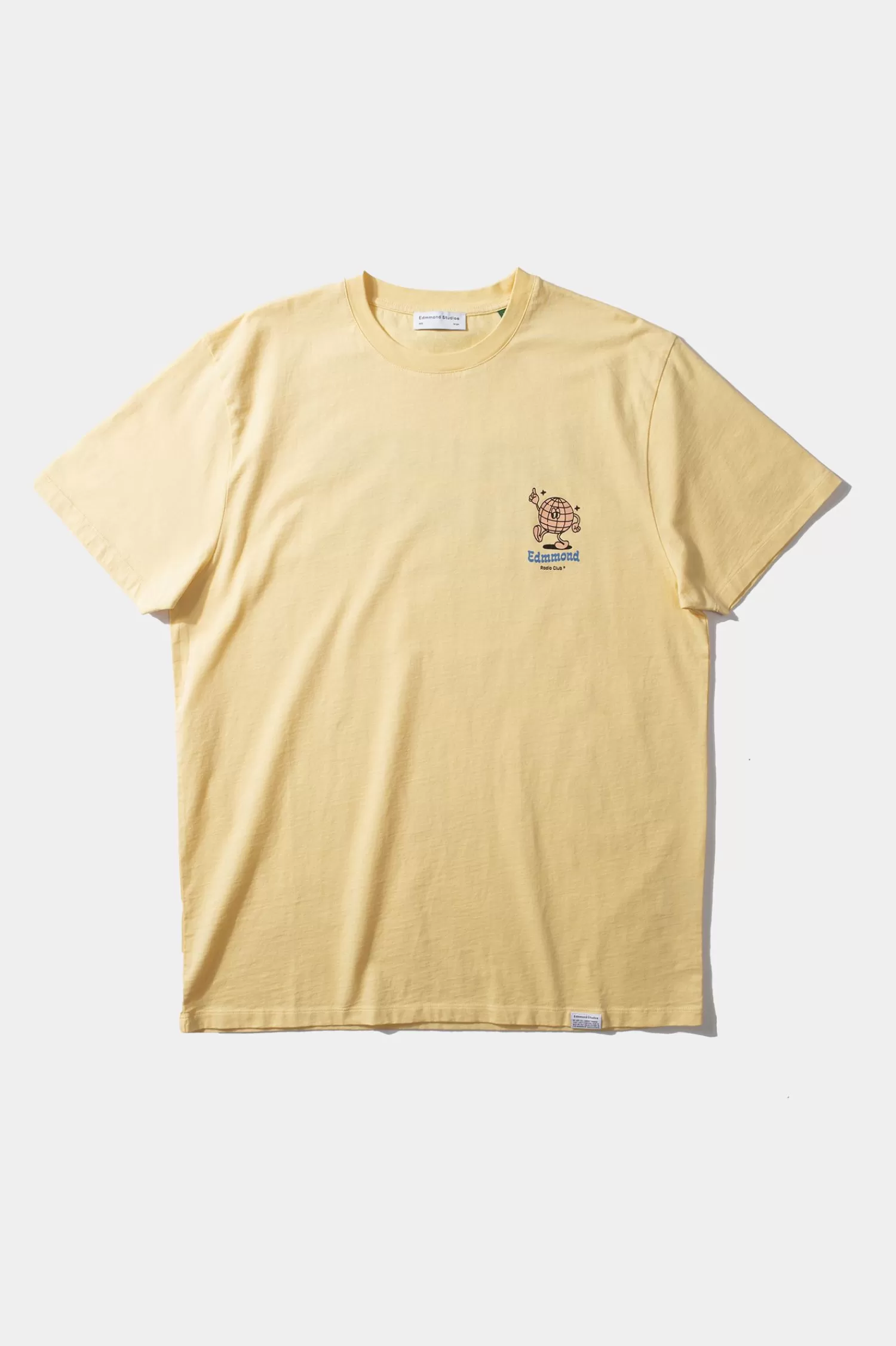 T-Shirts | Edmmond Studios Remastered Plain Light Yellow