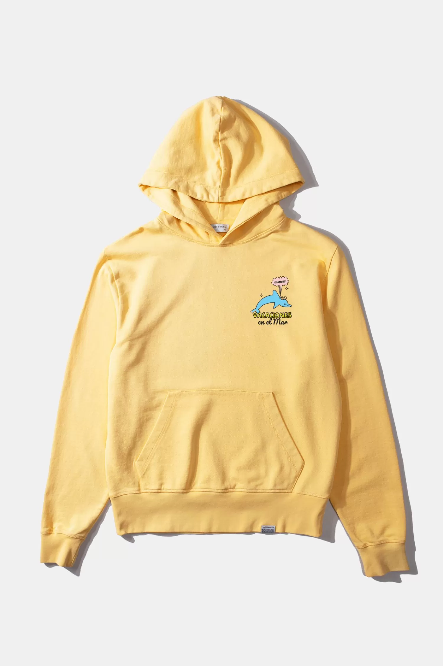 Sweatshirts | Edmmond Studios Shelly Hoodie Plain Light Yellow