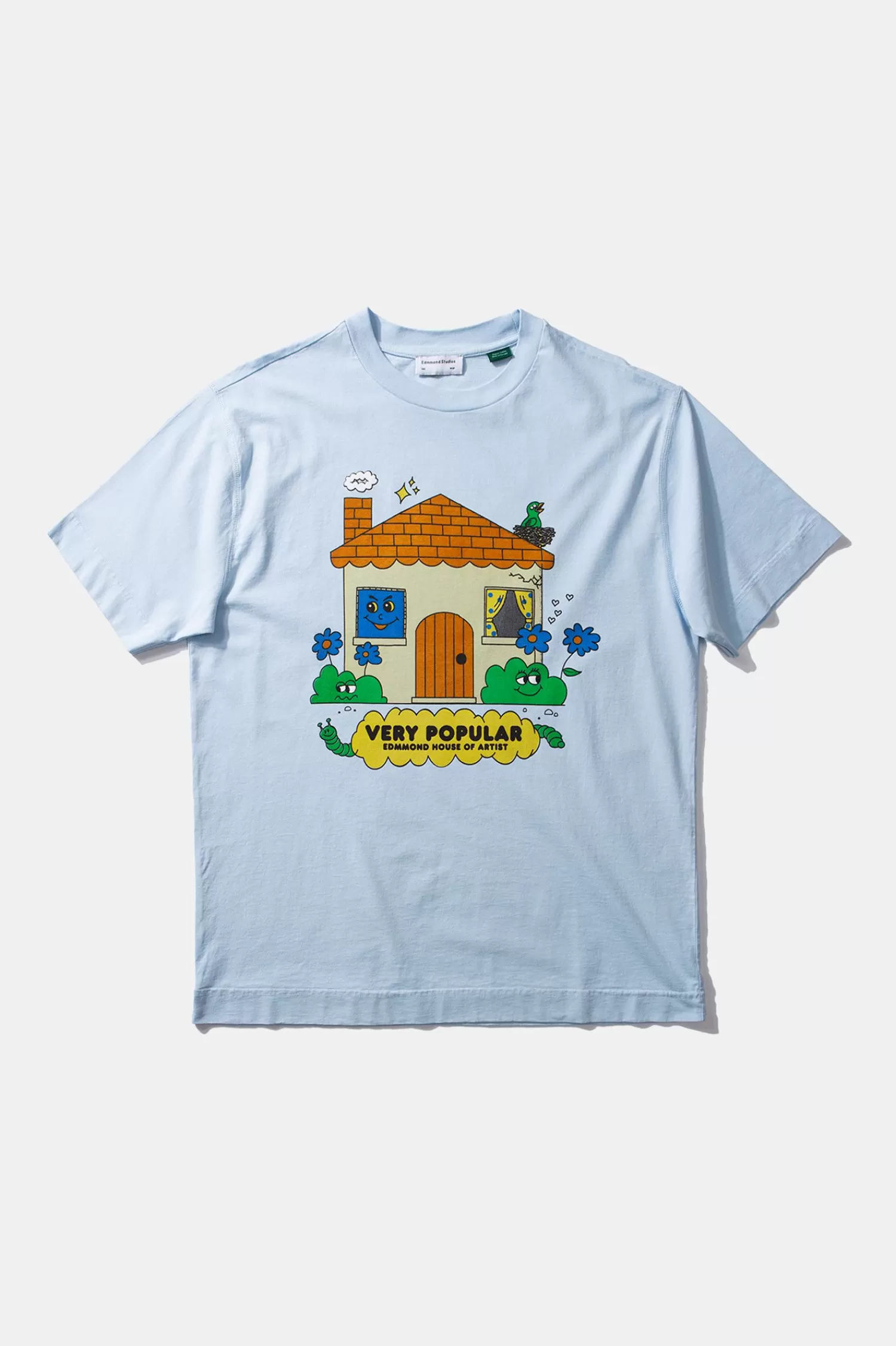 T-Shirts | Edmmond Studios Shelter Plain Light Blue