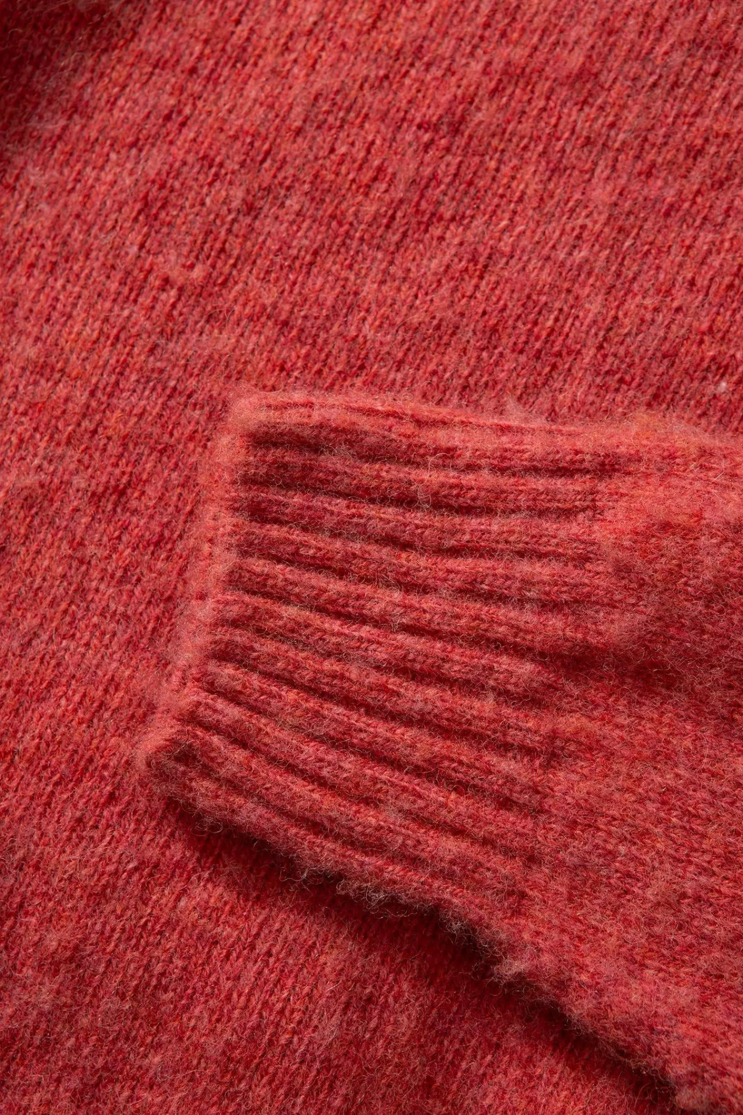 Knitwear | Edmmond Studios Shetland Sweater Plain Salmon