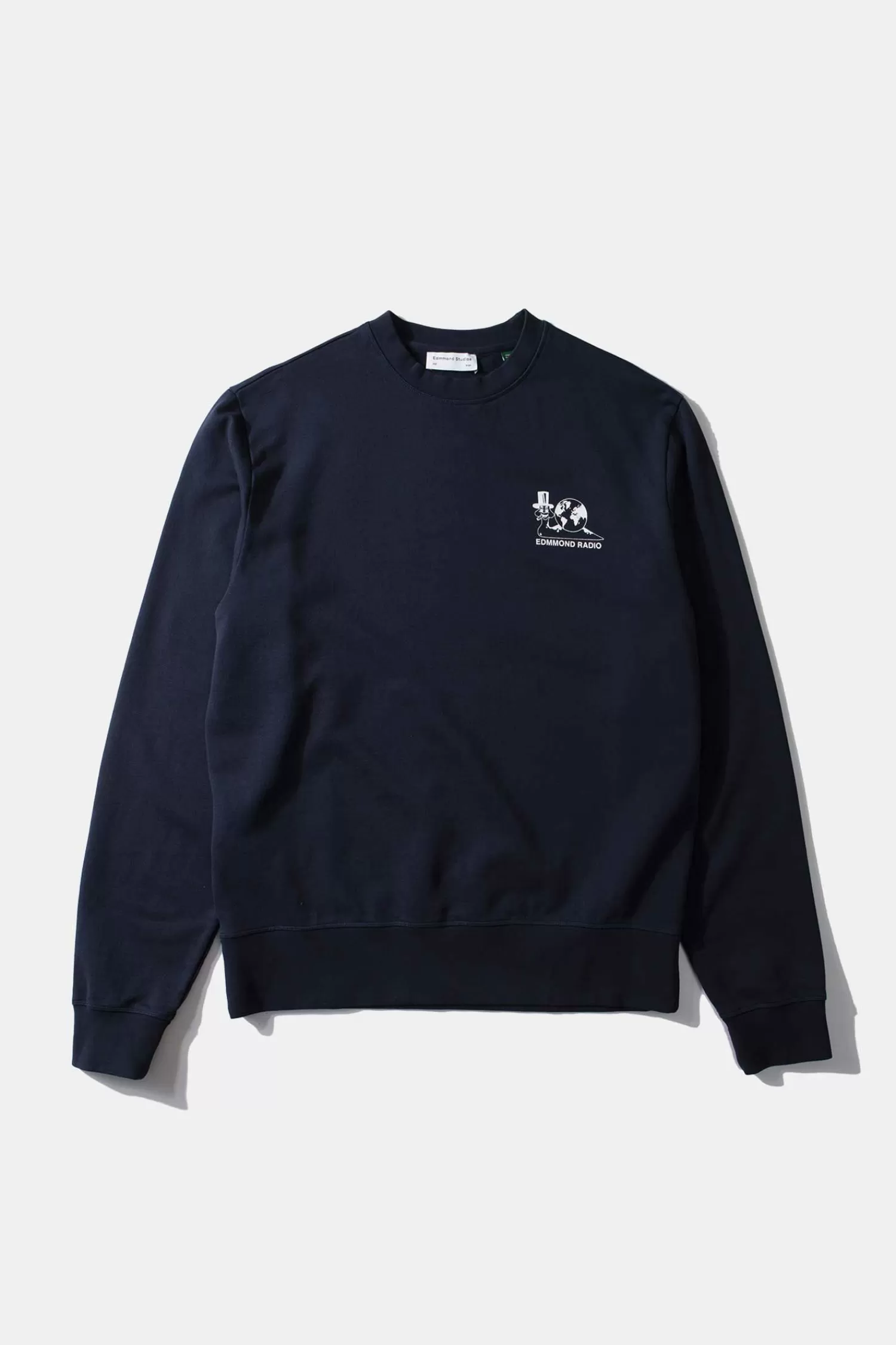 Sweatshirts | Edmmond Studios Slow Rythms Sw Plain Navy