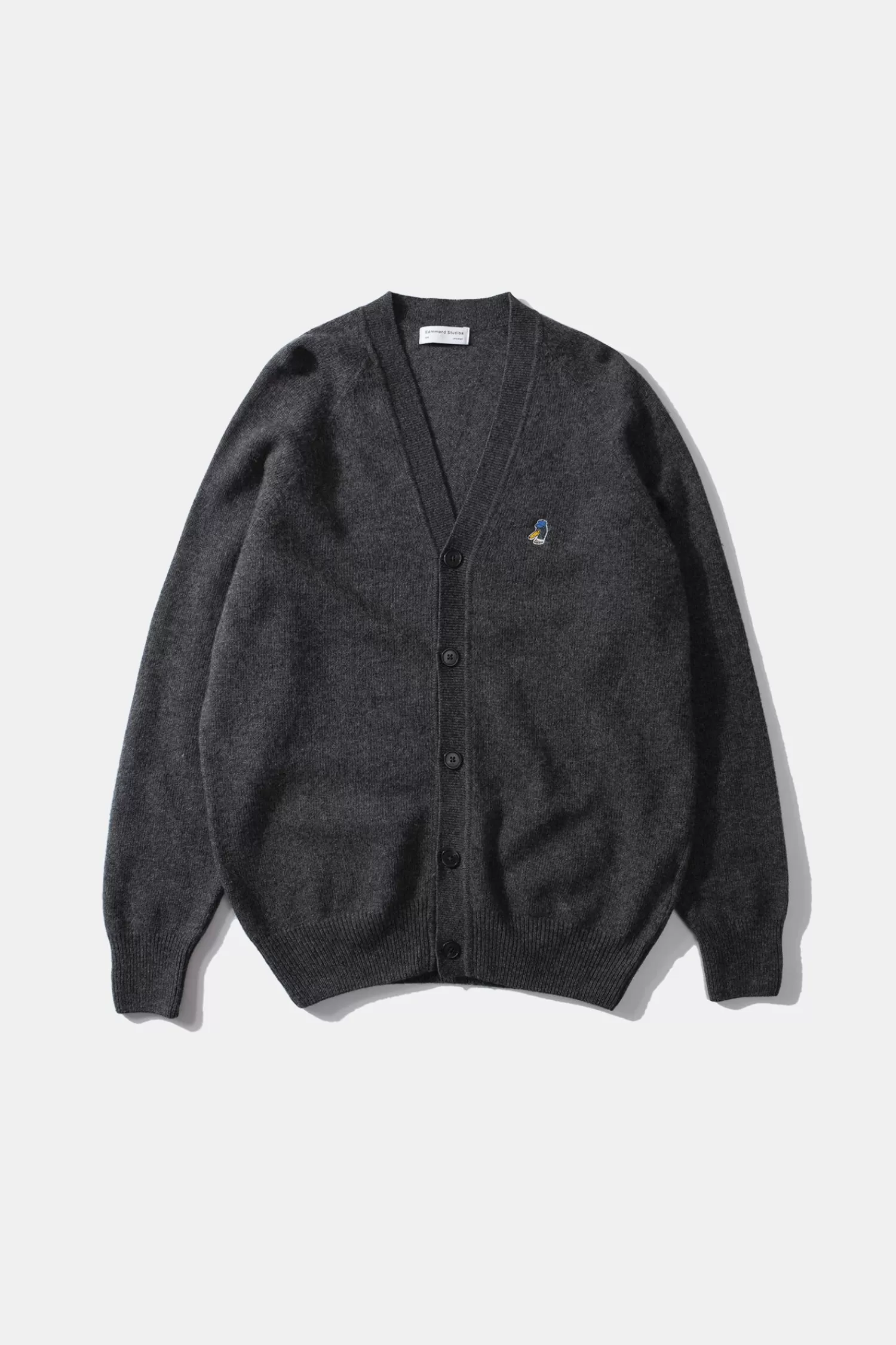 Knitwear | Edmmond Studios Special Duck Cardigan Plain Grey