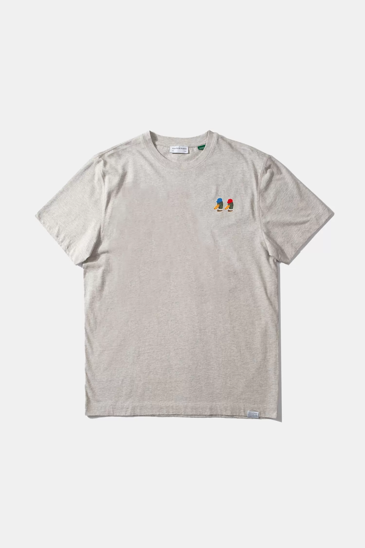 T-Shirts | Edmmond Studios Special Duck Plain Grey Melange