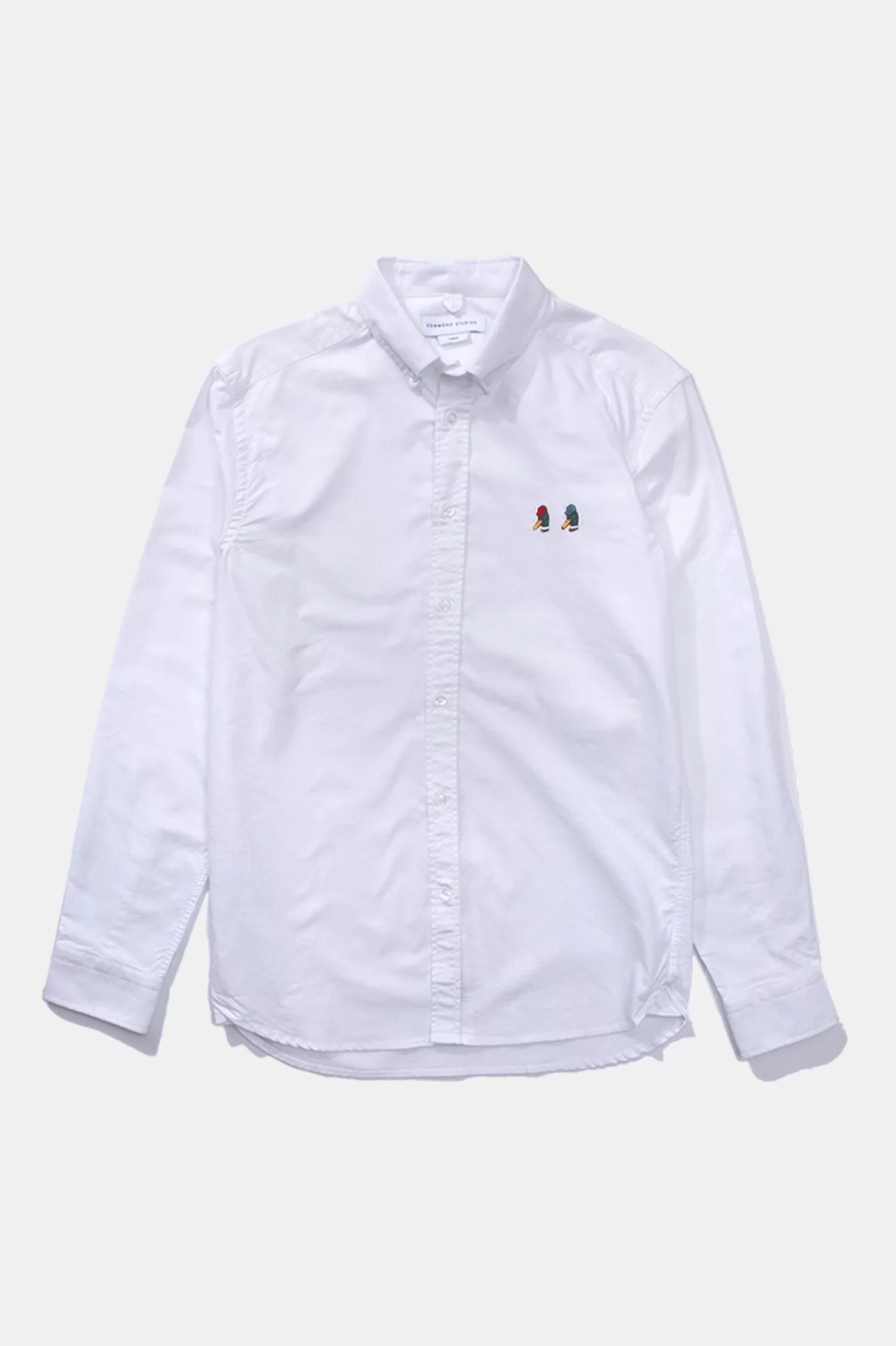 Shirts | Edmmond Studios Special Duck Shirt Plain White