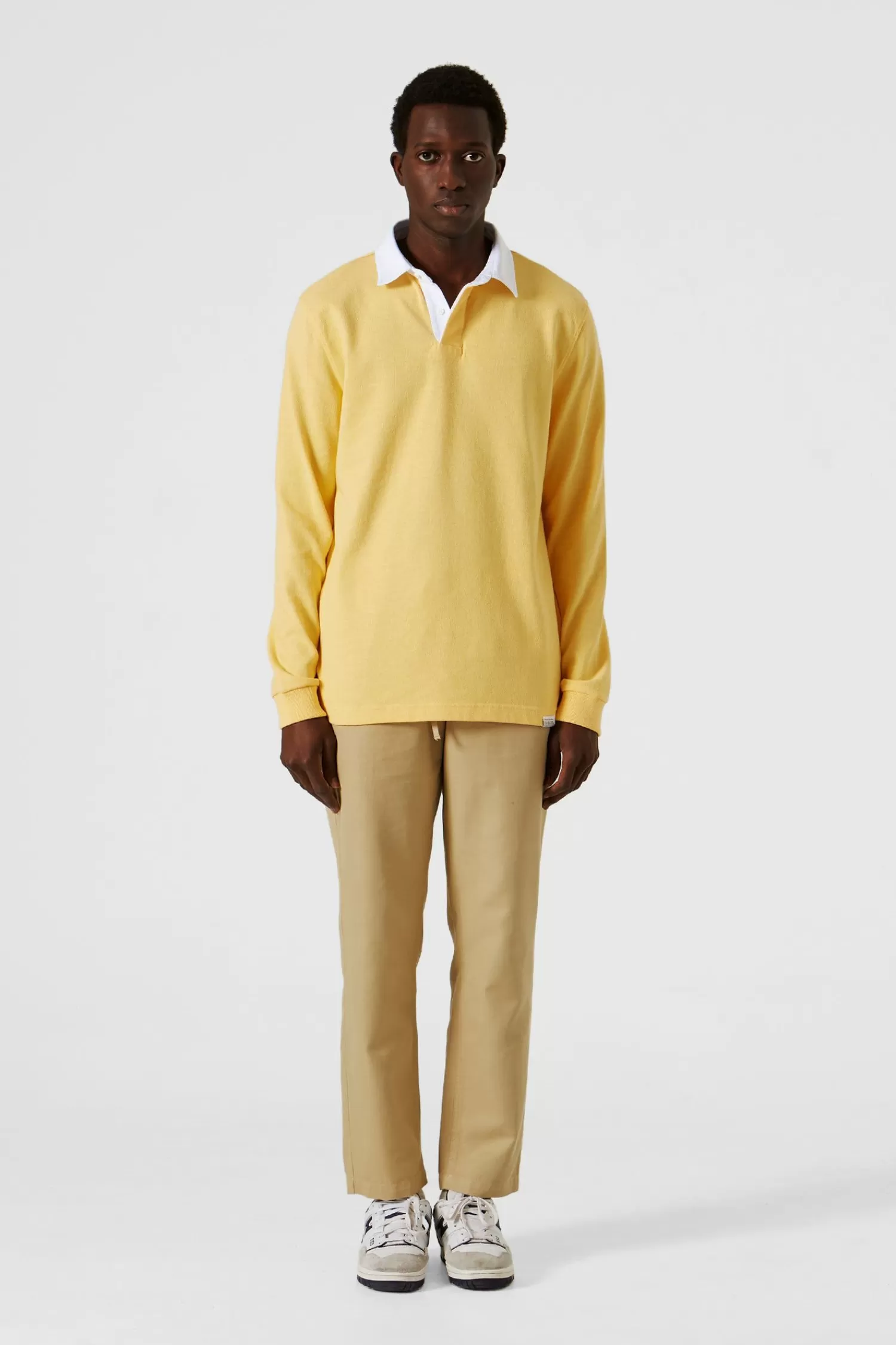 Polos | Edmmond Studios Spring Polo Plain Yellow