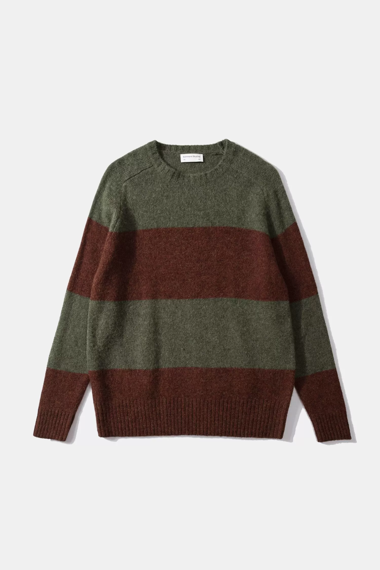 Knitwear | Edmmond Studios Stripes Sweater Plain Green