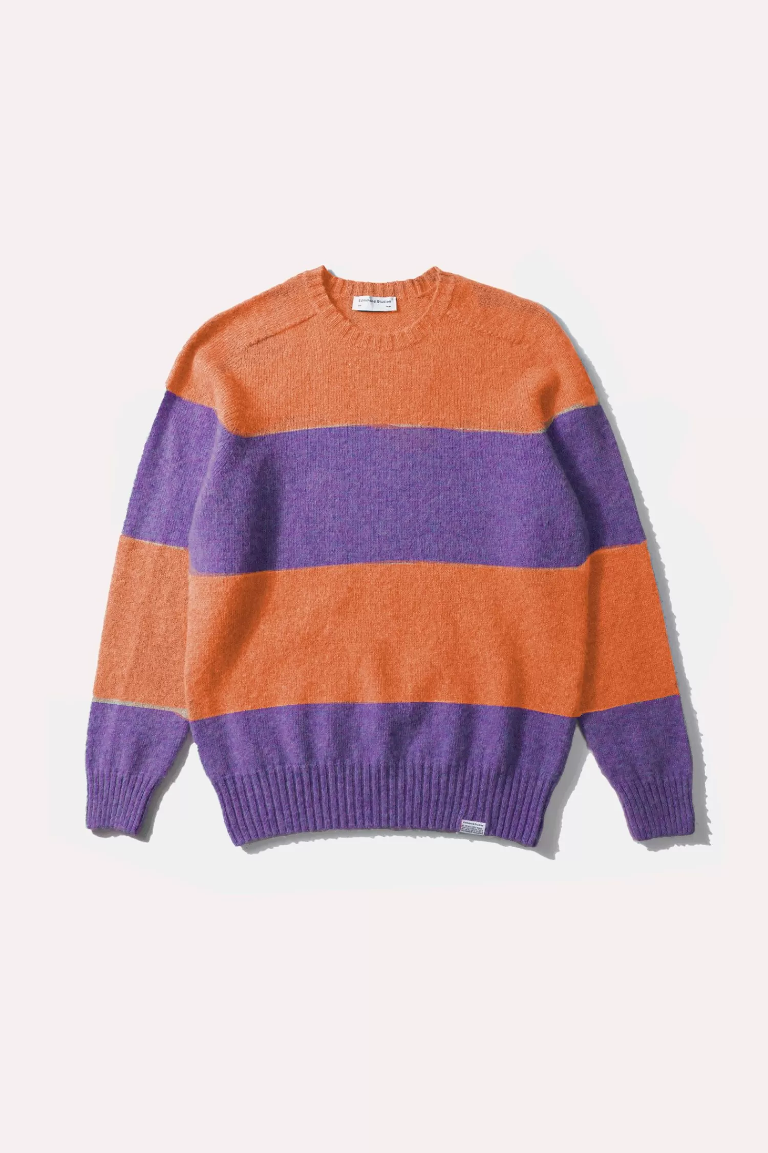 Knitwear | Edmmond Studios Stripes Sweater Plain Orange