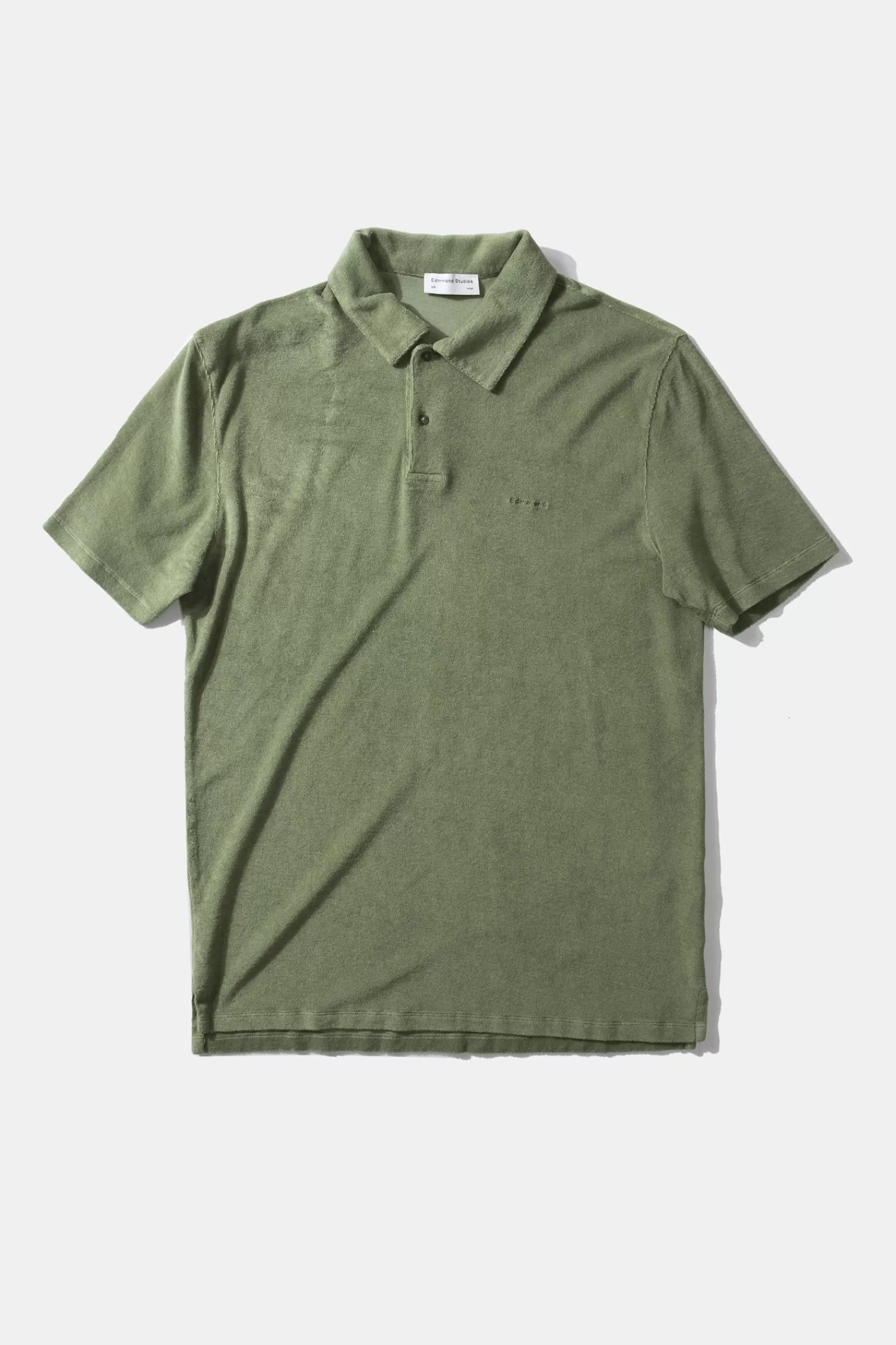 Polos | Edmmond Studios Terry Polo Plain Olive