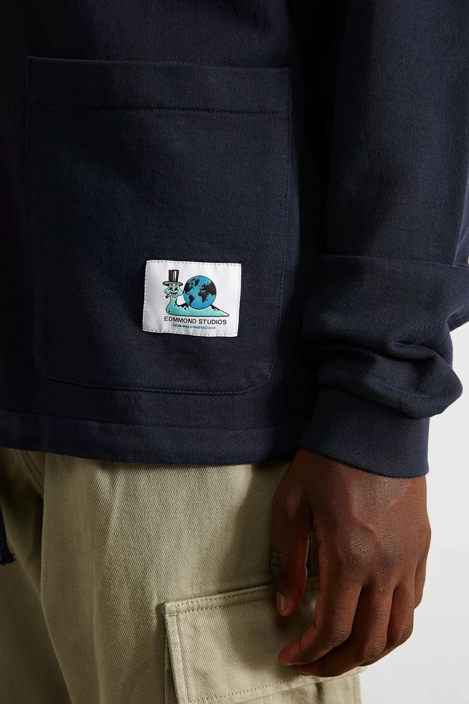 Sweatshirts | Edmmond Studios Timer Plain Navy