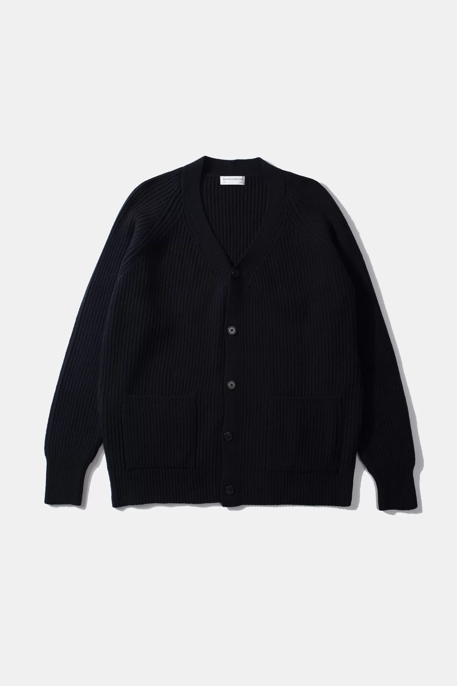 Knitwear | Edmmond Studios Upper Cardigan Plain Navy