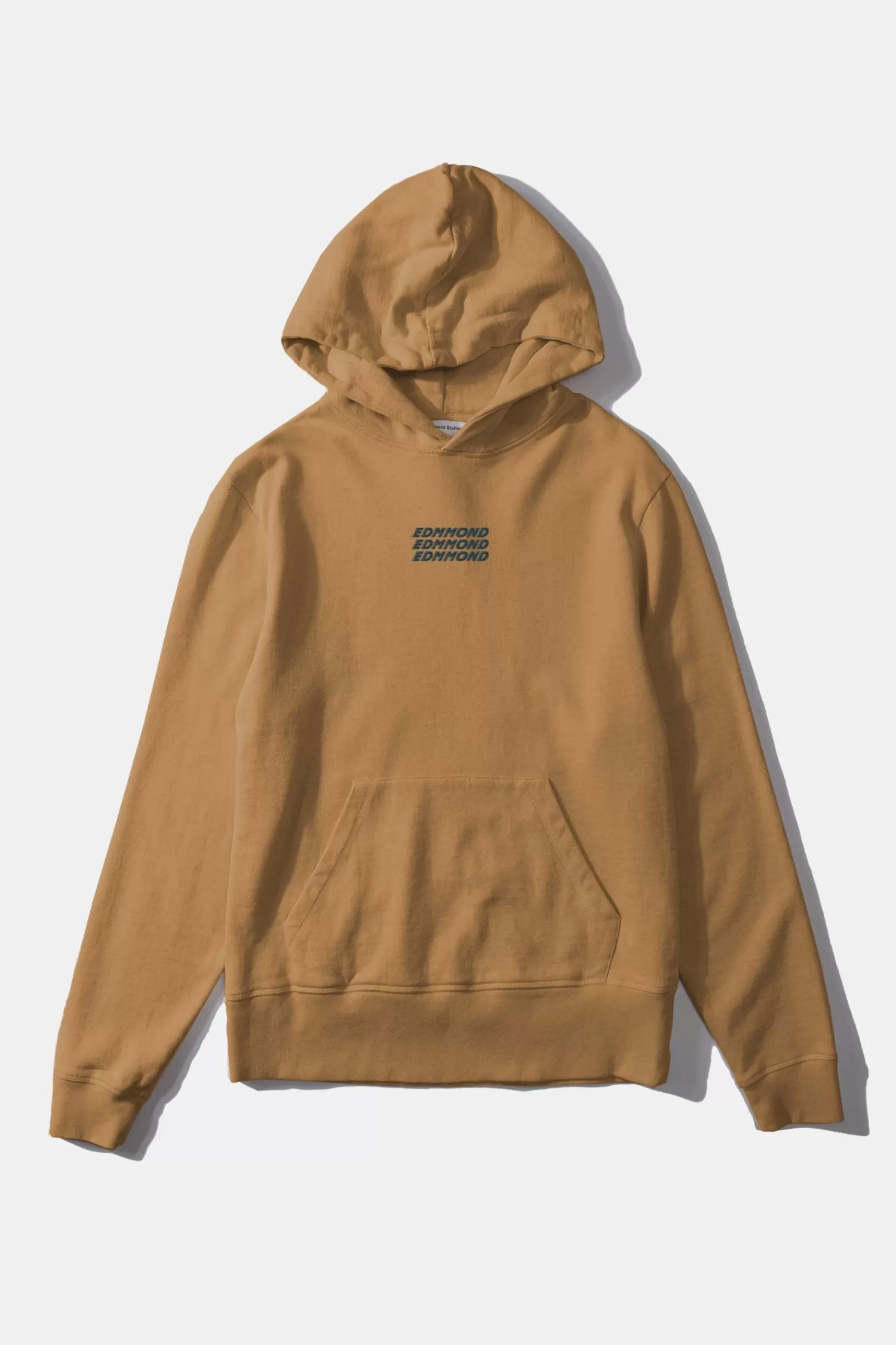 Sweatshirts | Edmmond Studios Velo Hoodie Plain Caramel